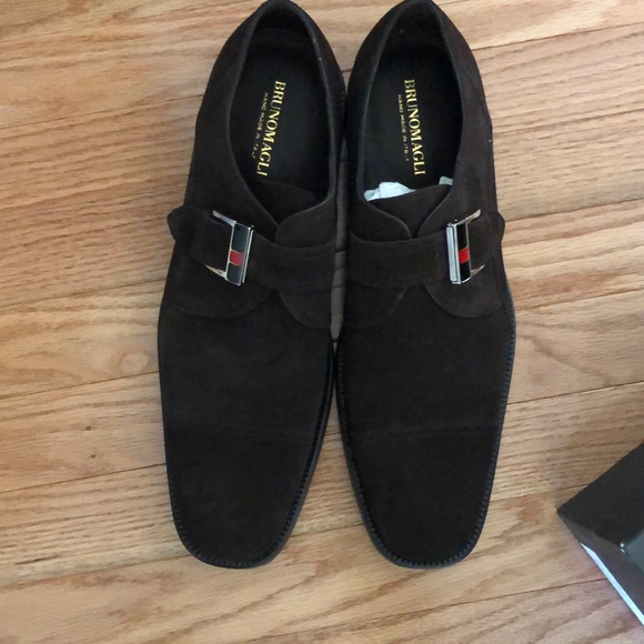 [Bruno Magli] NWB men’s brown suede shoe - Picture 5 of 5
